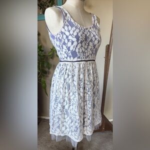 Easter! Botanical Dress, multi-layer, Anthro, M